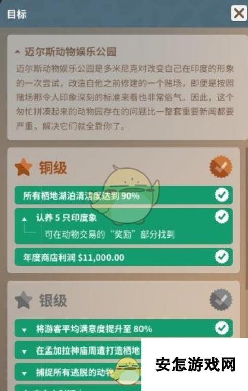 《动物园之星》迈尔斯动物娱乐园关卡攻略详解